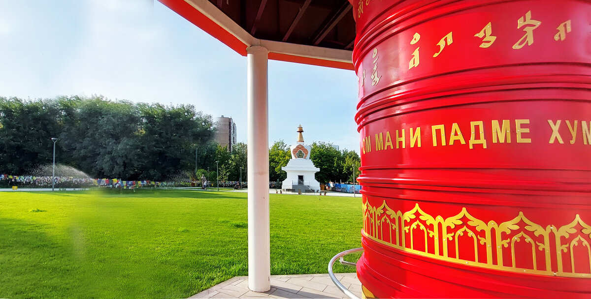 пагода Рая с молитвенным барабаном - ИРЭН@ .