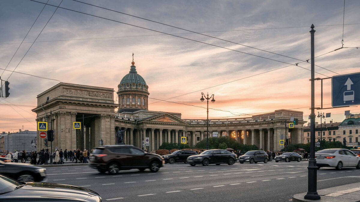 Вечер у Казанского собора - Константин Бобинский