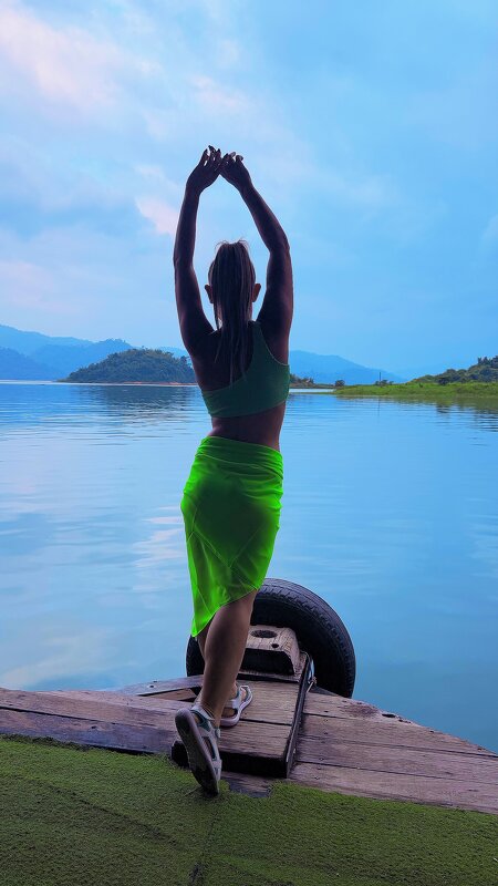 На закате на озере Чео Лан - Renkse L.J.