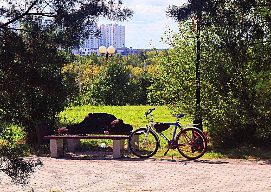 Уморился!...Из жизни велотуриста! - Владимир 