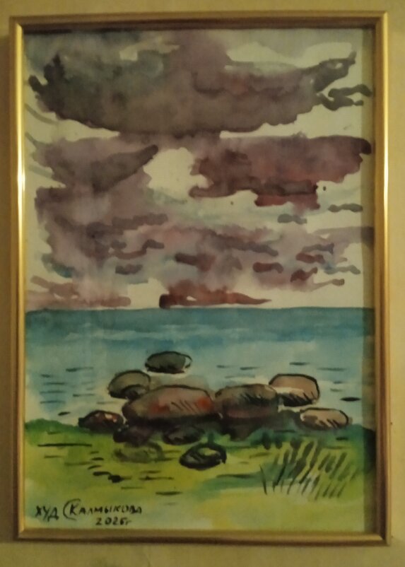 "Прибрежные камни на Финском заливе" - Светлана Калмыкова Калмыкова