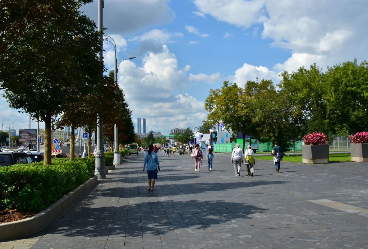 Городской пейзаж. - Наталья Вязигина