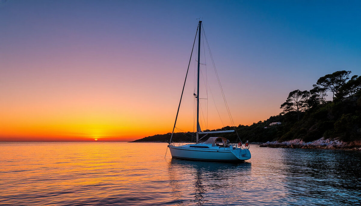 Яхта. - Argaman Табашник