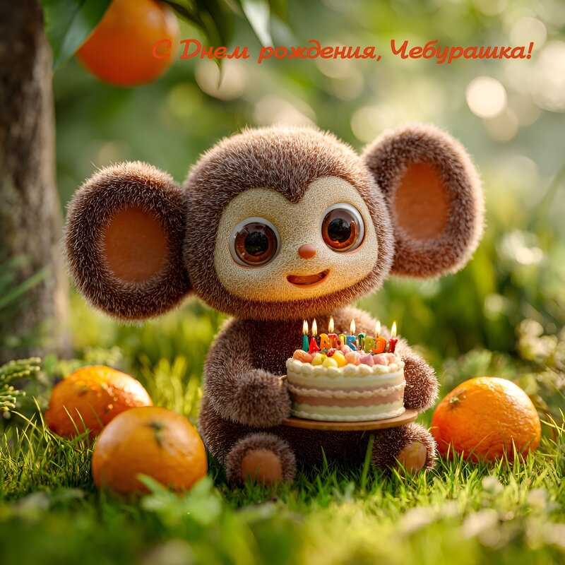 С Днём рождения Чебурашки!  :-) - Андрей Заломленков