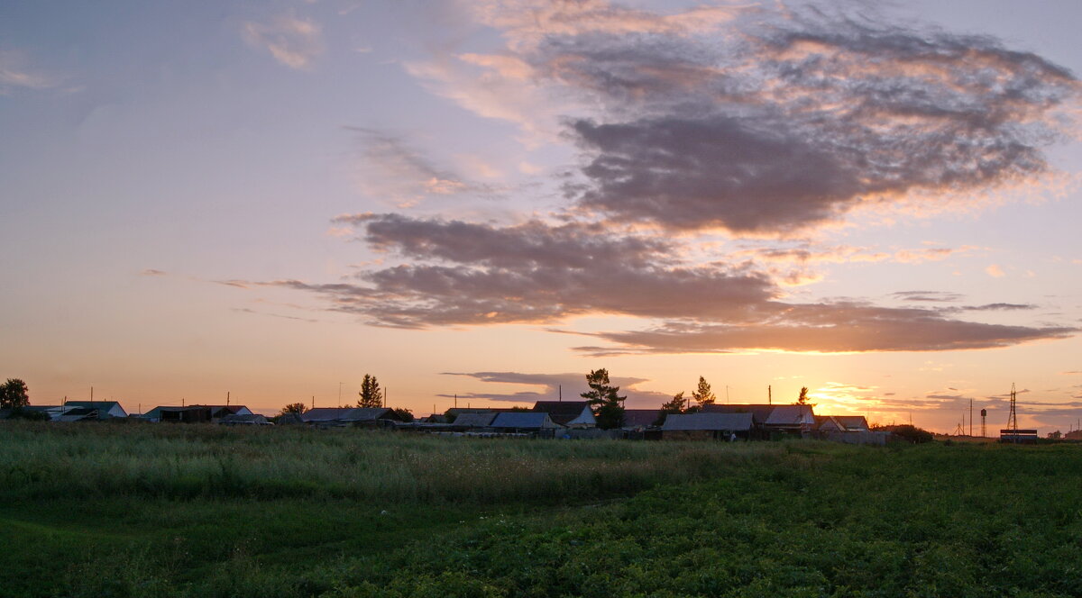 Закат. - сергей ермошкин