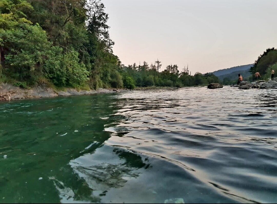 Река Сочи. - Tata Wolf