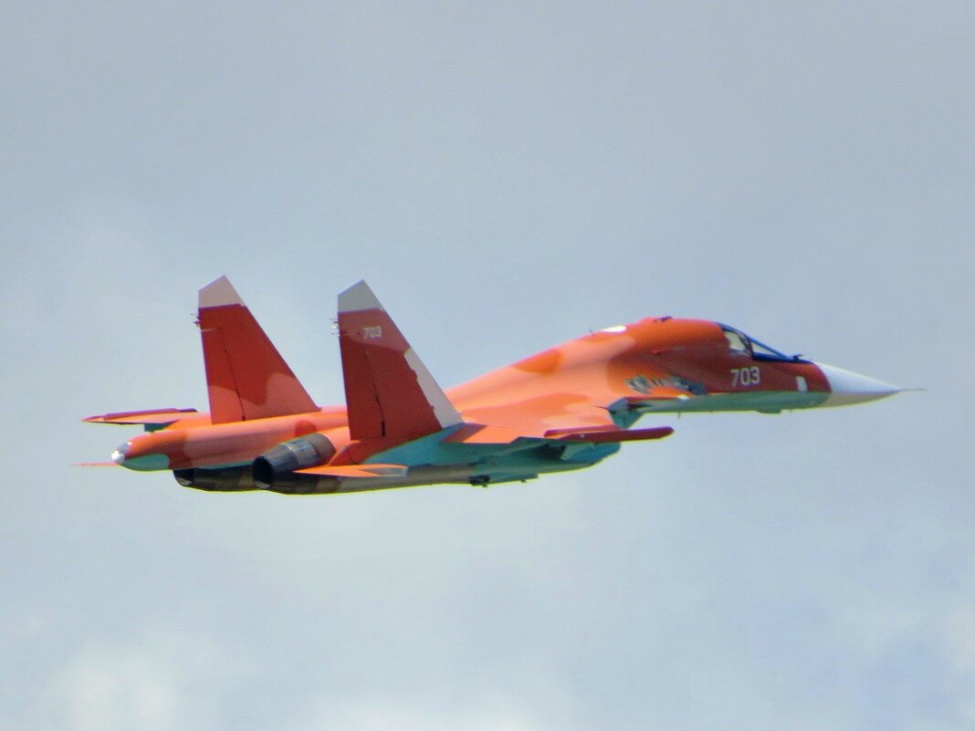 В полёте Су - 34 - Андрей Снегерёв