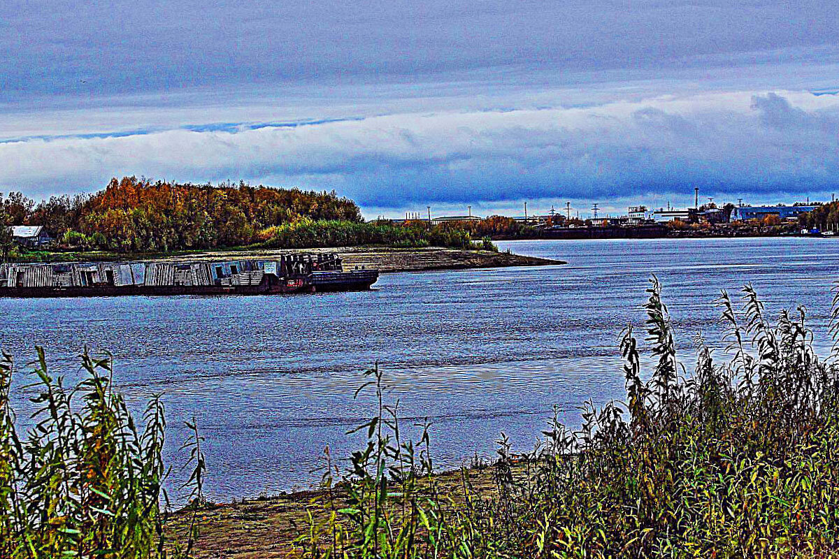 Август... Река Юганская Обь-труженица! - Владимир 