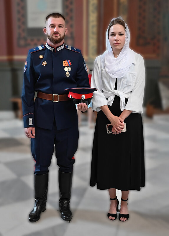 НА ТОРЖЕСТВЕННОМ МОЛЕБНЕ - B razk