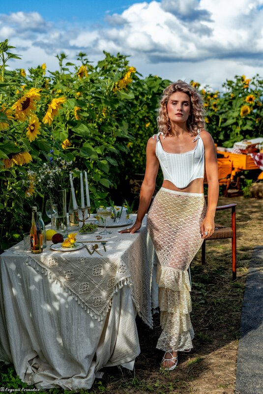 Подсолнухи на даче - Евгений Ермаков