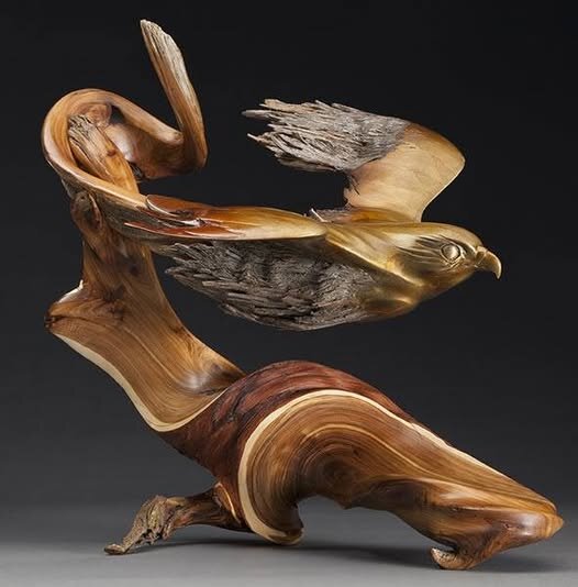 ПОЛЁТ !...(деревянная пластика) Джей Кристофер Уайт - Валерий Кокорев ПОЛЁТ !...(деревянная пластика) Джей Кристофер Уайт - Валерий Кокорев