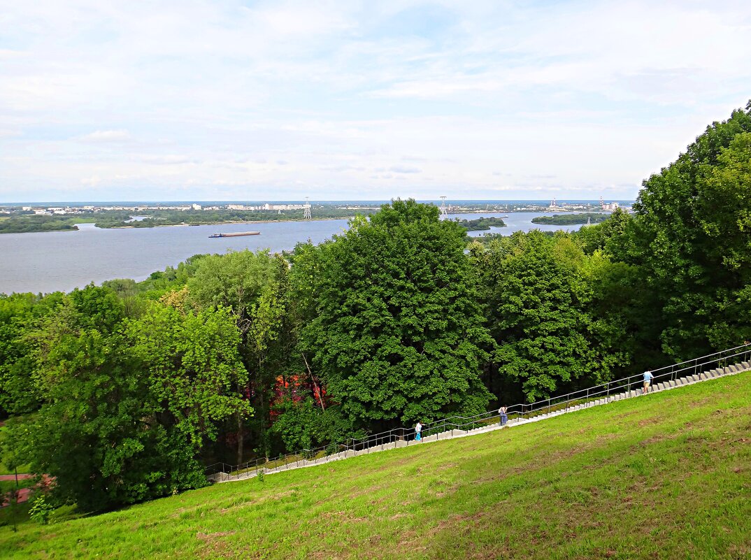 Акватория Волги и прибрежная зона. - Виктор Мухин