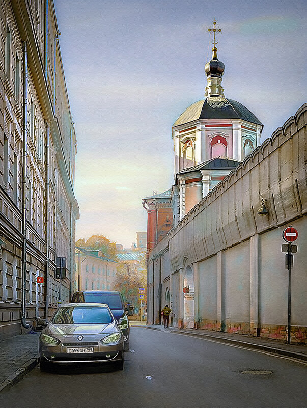 Москва. Крапивенский переулок. - В и т а л и й .... Л а б з о'в