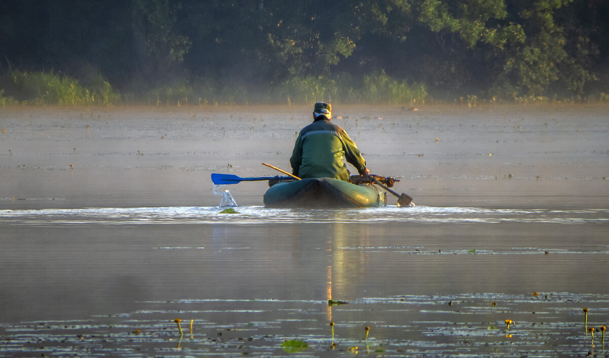 Подгребая к рыбному месту - Сергей Цветков