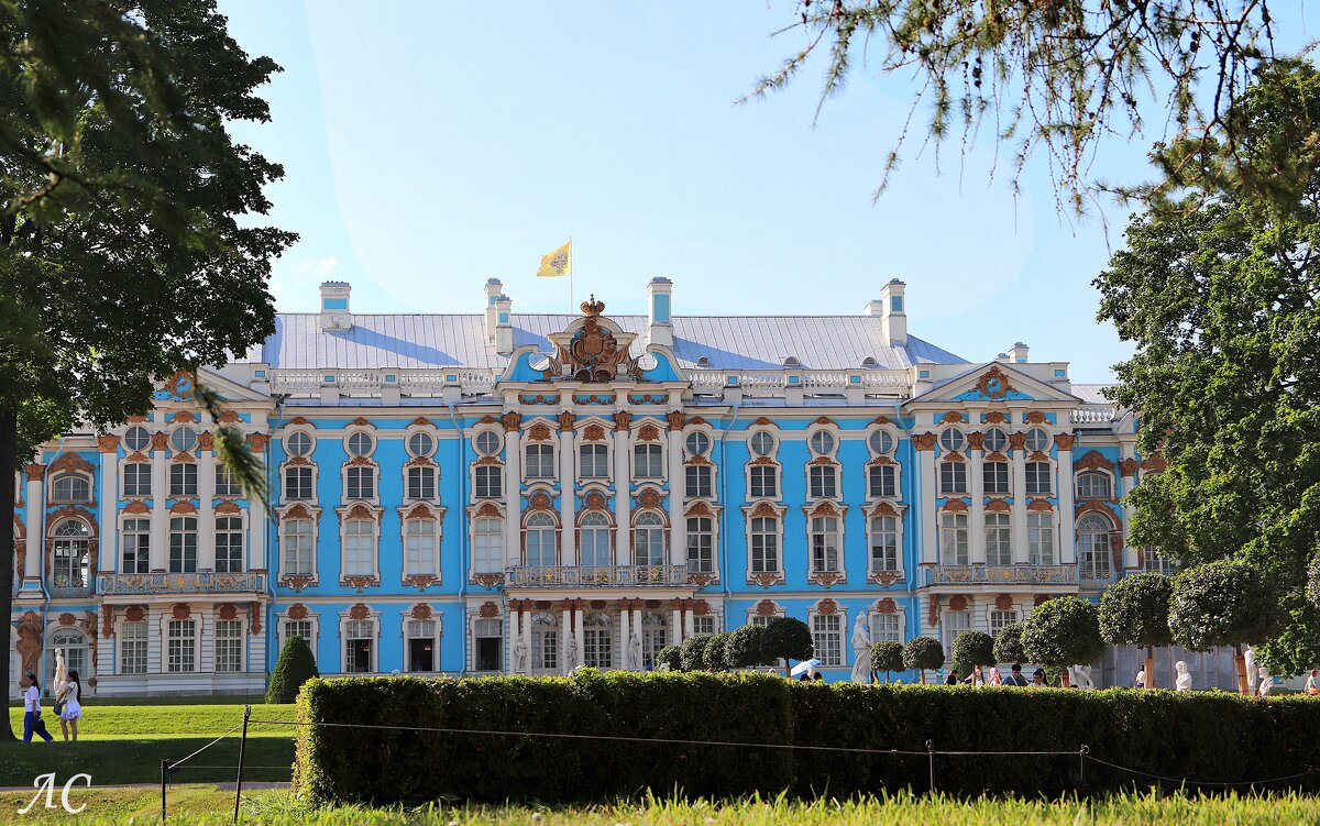 Екатерининский дворец, дворец рококо в Царском Селе - Любовь Сахарова