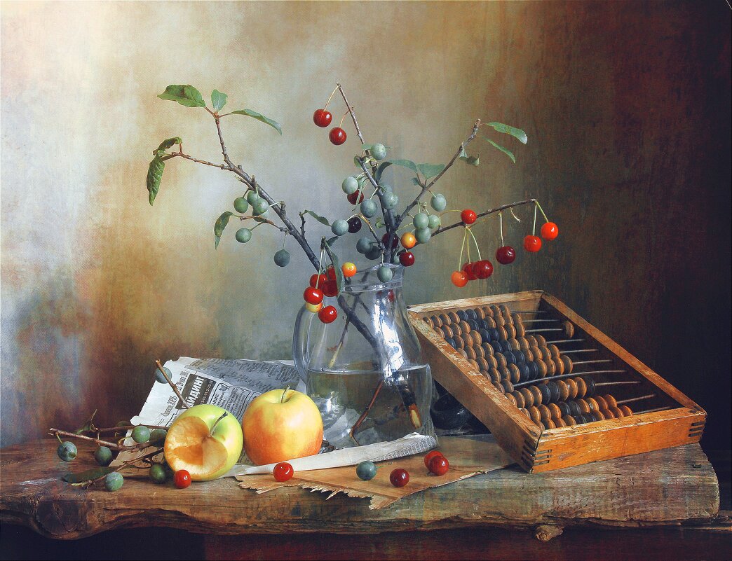 Натюрморт со счетами - Валентина 