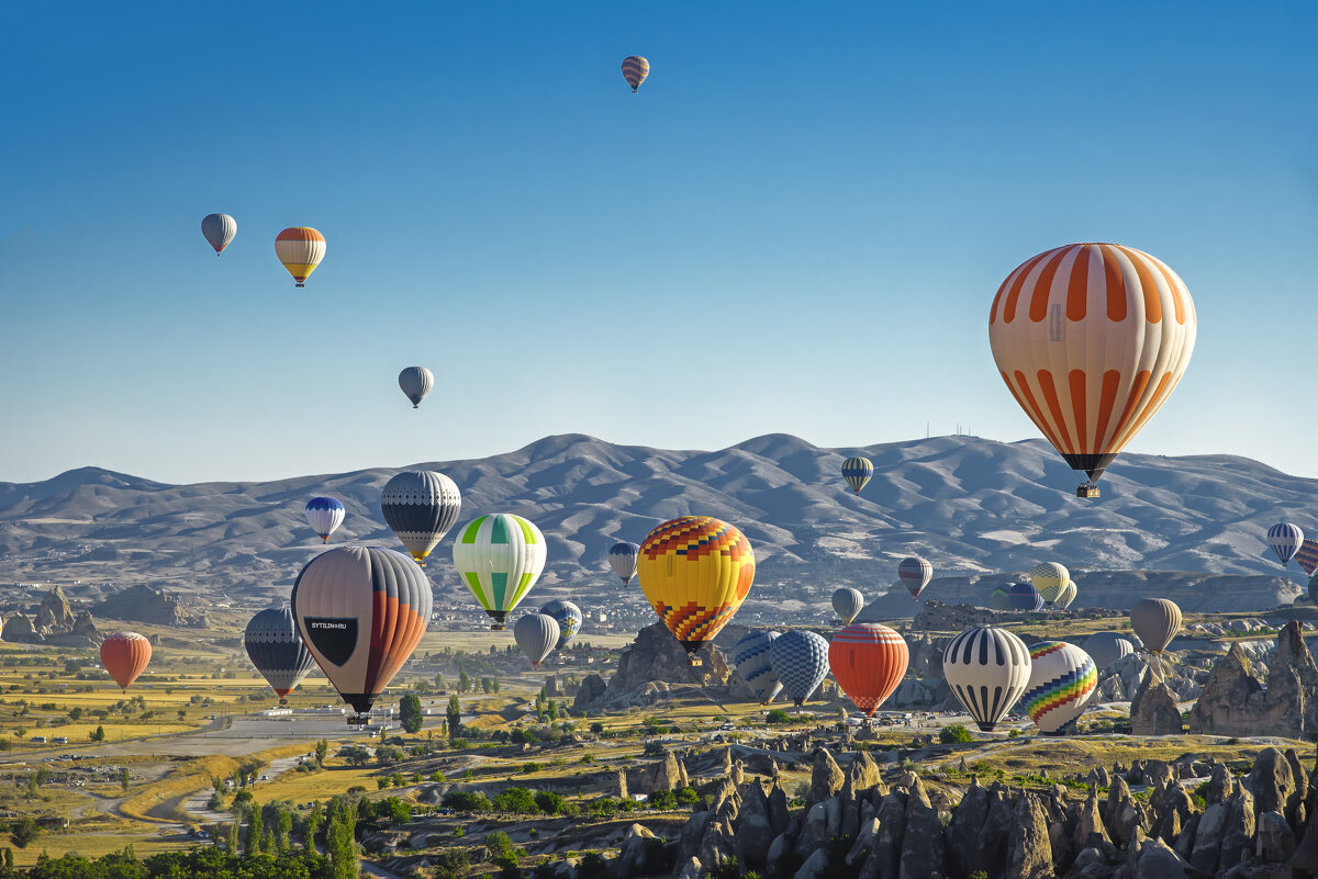 Воздушные шары в небе Каппадокии. Турция - Павел Сытилин