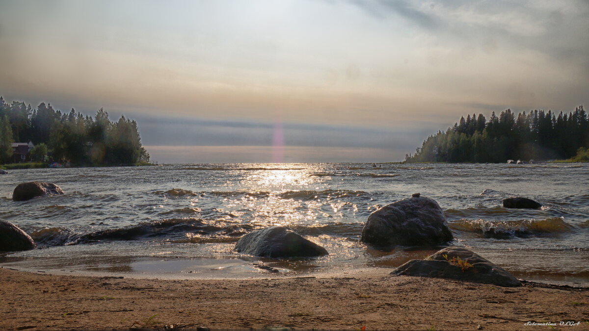 дикий пляж.... - Ольга Cоломатина