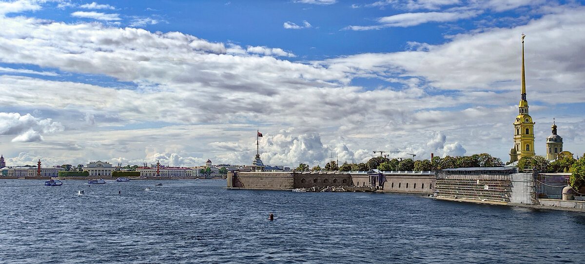 Санкт-Петербург. Нева, Стрелка Васильевского острова - Стальбаум Юрий Санкт-Петербург. Нева, Стрелка Васильевского острова - Стальбаум Юрий