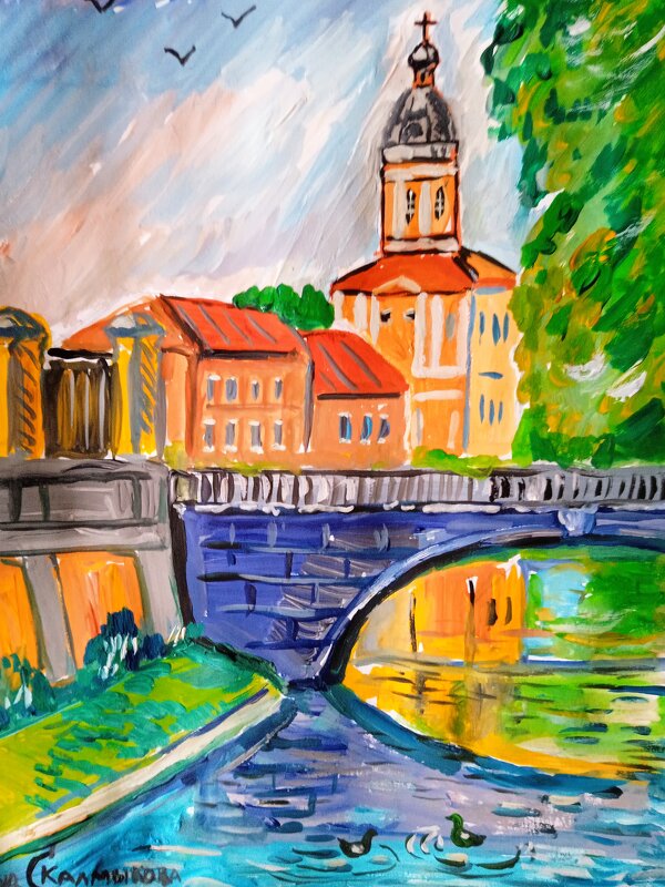 В Александро-Невской Лавре. - Светлана Калмыкова Калмыкова