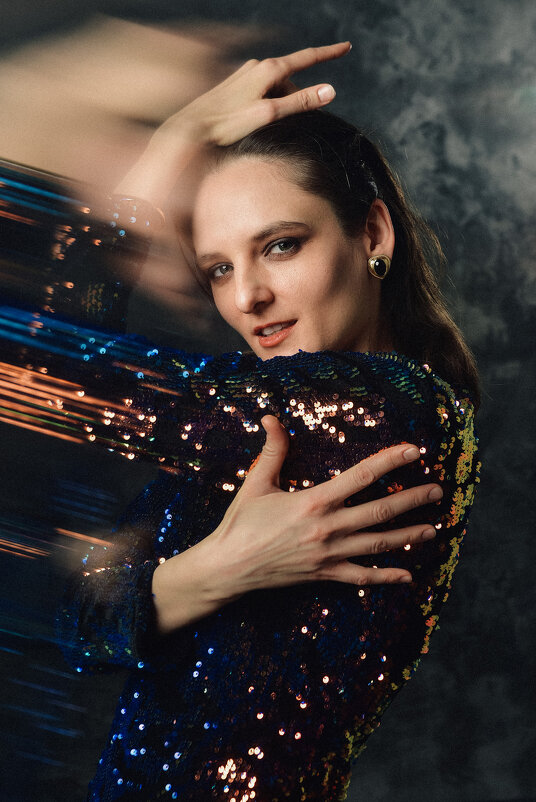 Съёмка в студии - Елена Княжева