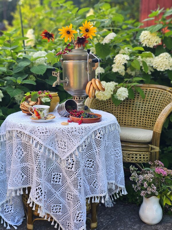 Фотопроект _у самовара. - Галина Левина