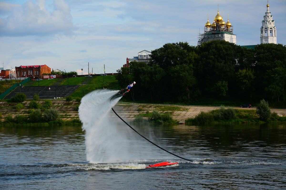 Флайбординг. - Михаил Колосов 