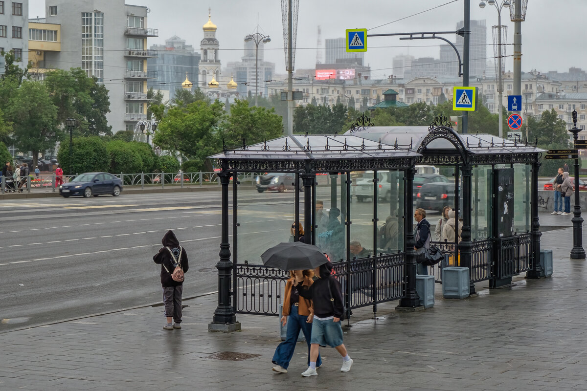 Дождливый день, Екатеринбург - Сергей Шатохин Дождливый день, Екатеринбург - Сергей Шатохин