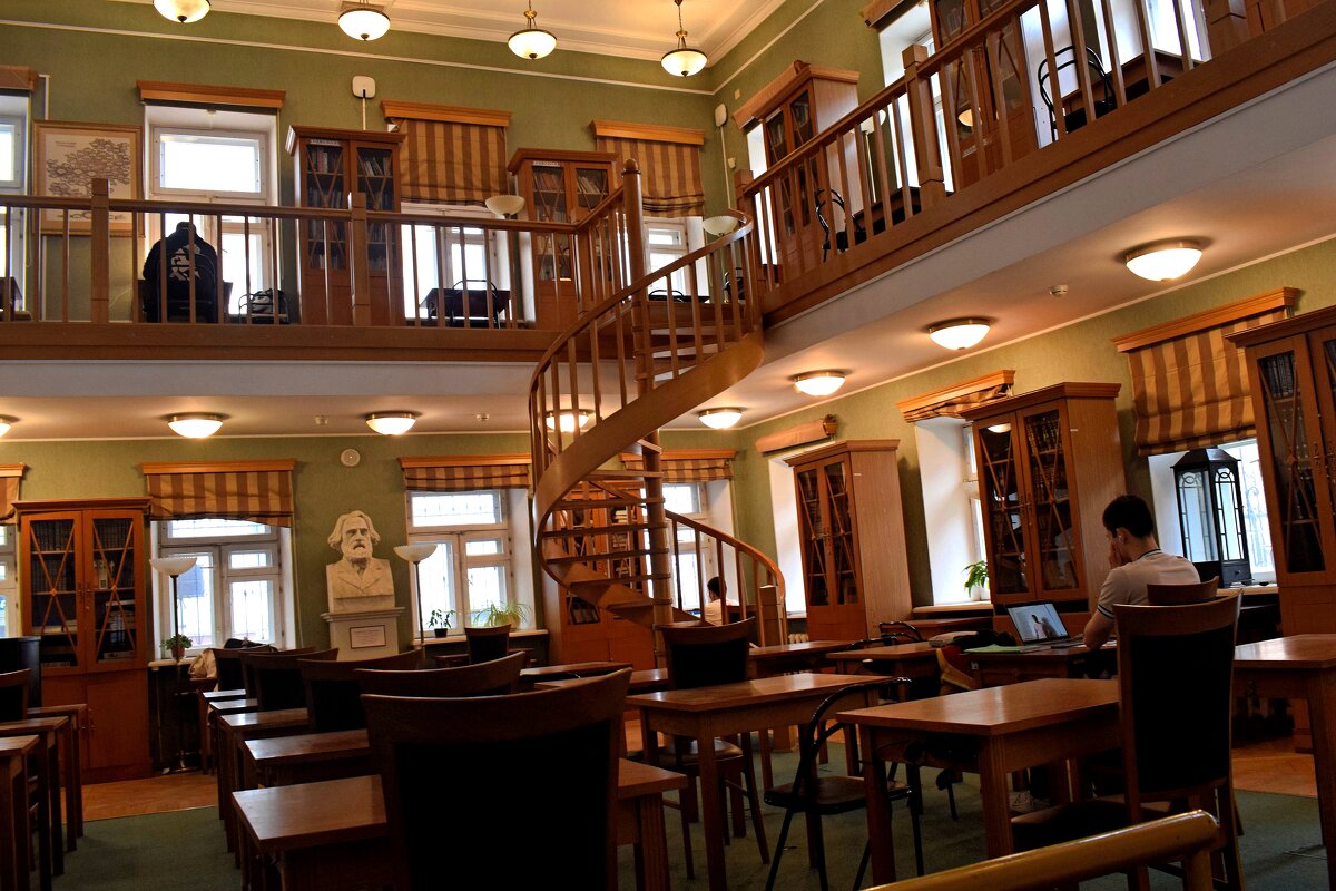 Залы библиотеки. - Татьяна Помогалова Залы библиотеки. - Татьяна Помогалова