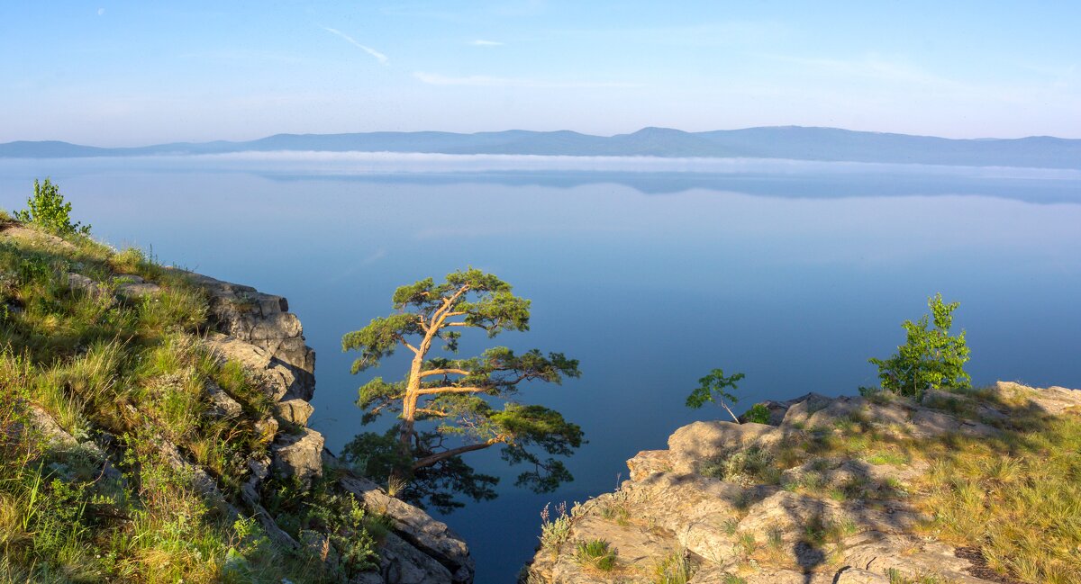Утро на озере Тургояк. - Алексей Трухин