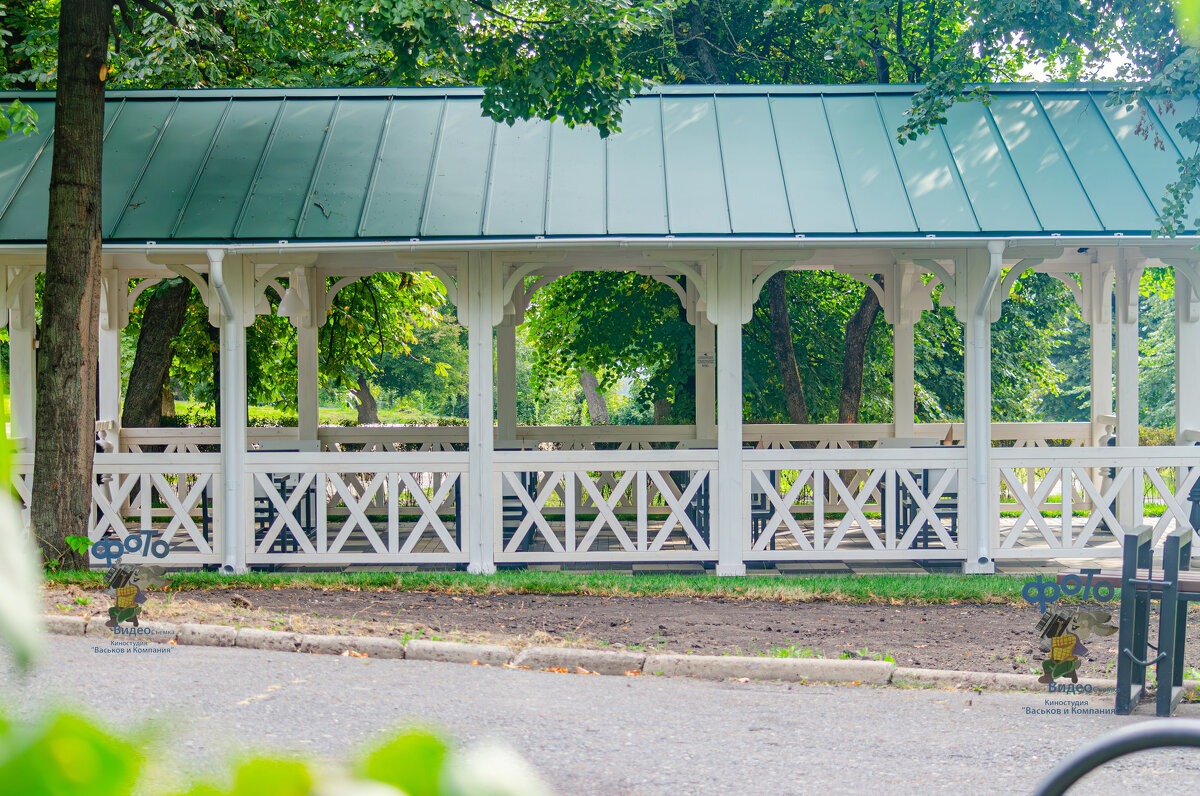 Шахматная беседка в Первомайском парке. город Курск - Руслан Васьков