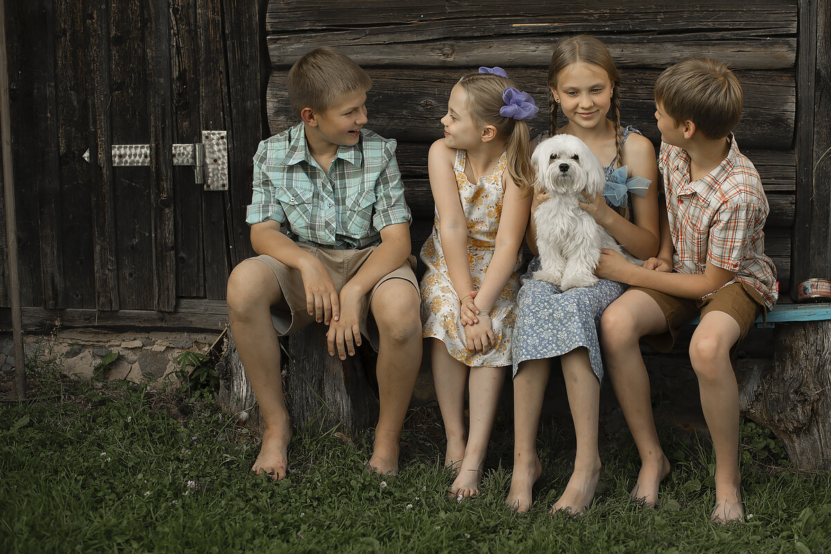 на завалинке - Юлия Поплевченкова