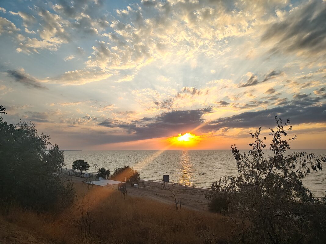 Закат над Азовском море - Александр Павлович Казаев