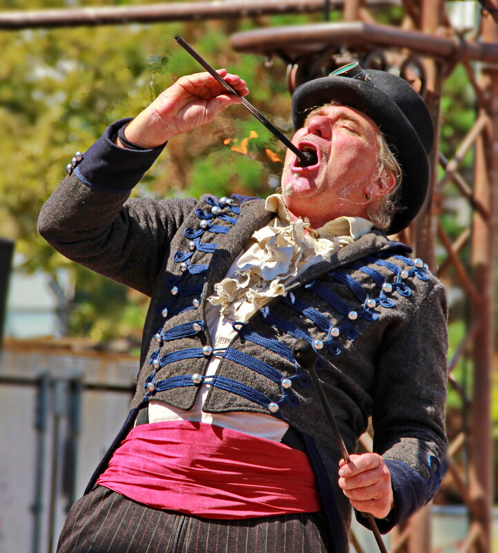 Поглотитель огня и его  работа - Андрей K.