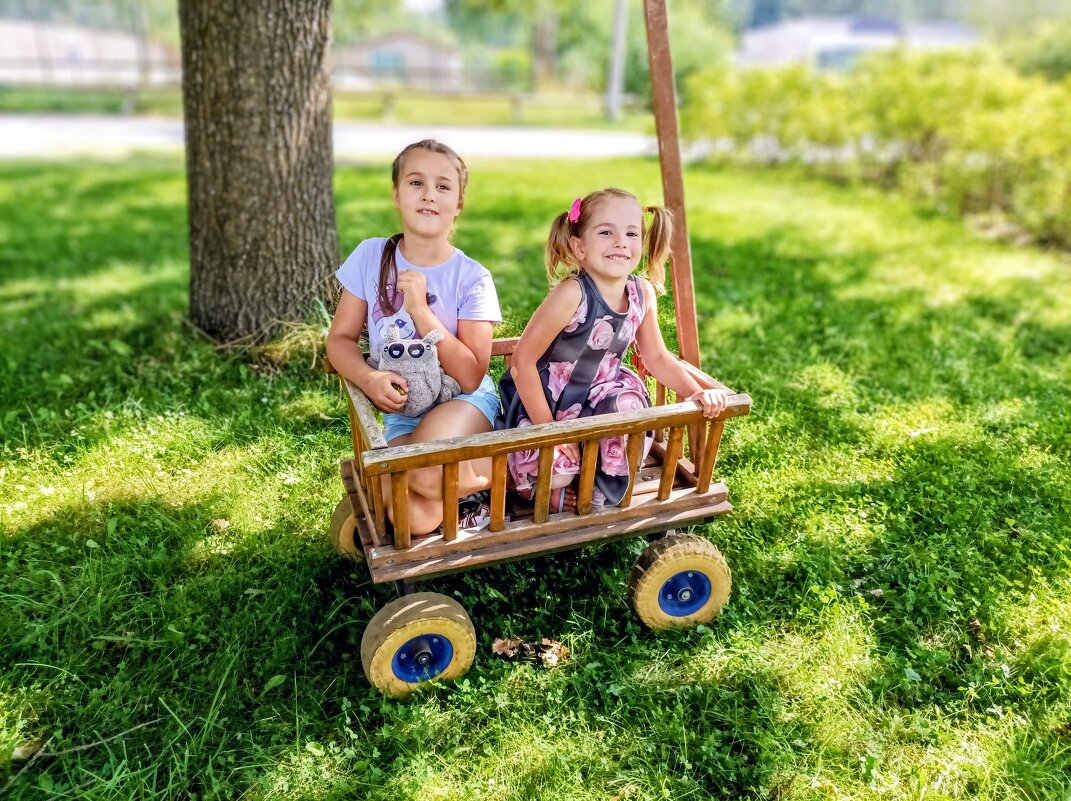 По зоопарку на транспорте ) - Veera V