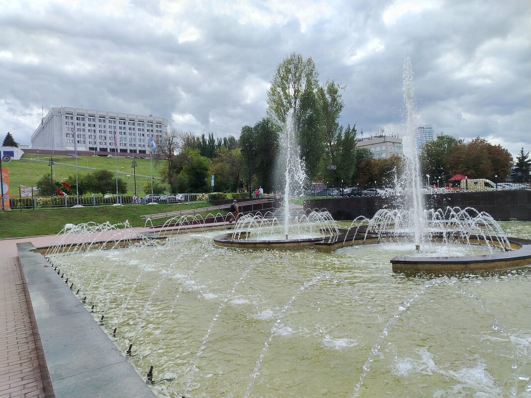 Фонтан на набережной Самары - Надежда Фонтан на набережной Самары - Надежда