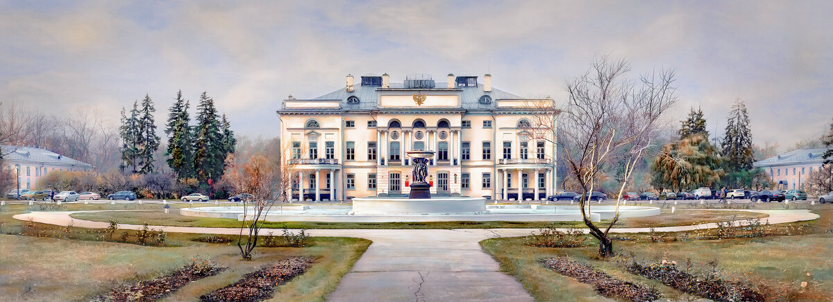 Москва. Александринский дворец в Нескучном саду. - В и т а л и й .... Л а б з о'в