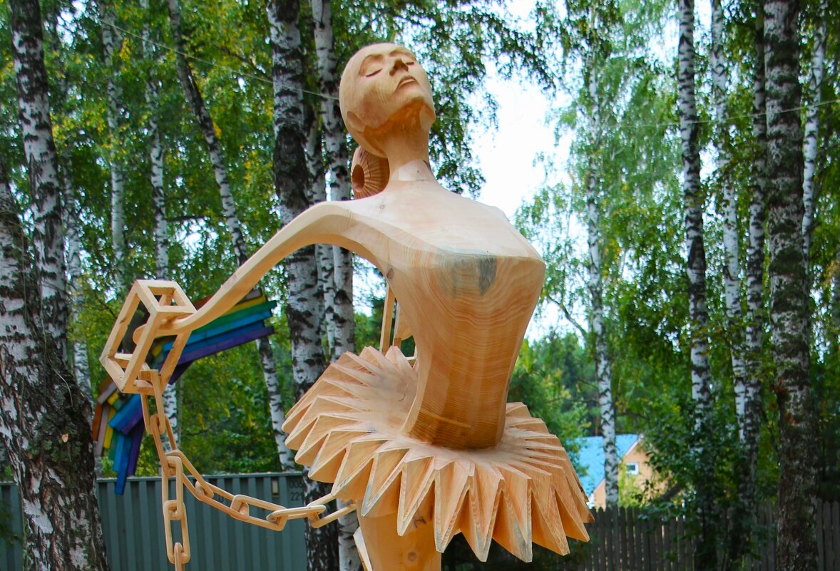 Деревянный бюст балерины - Сергей Никифоров