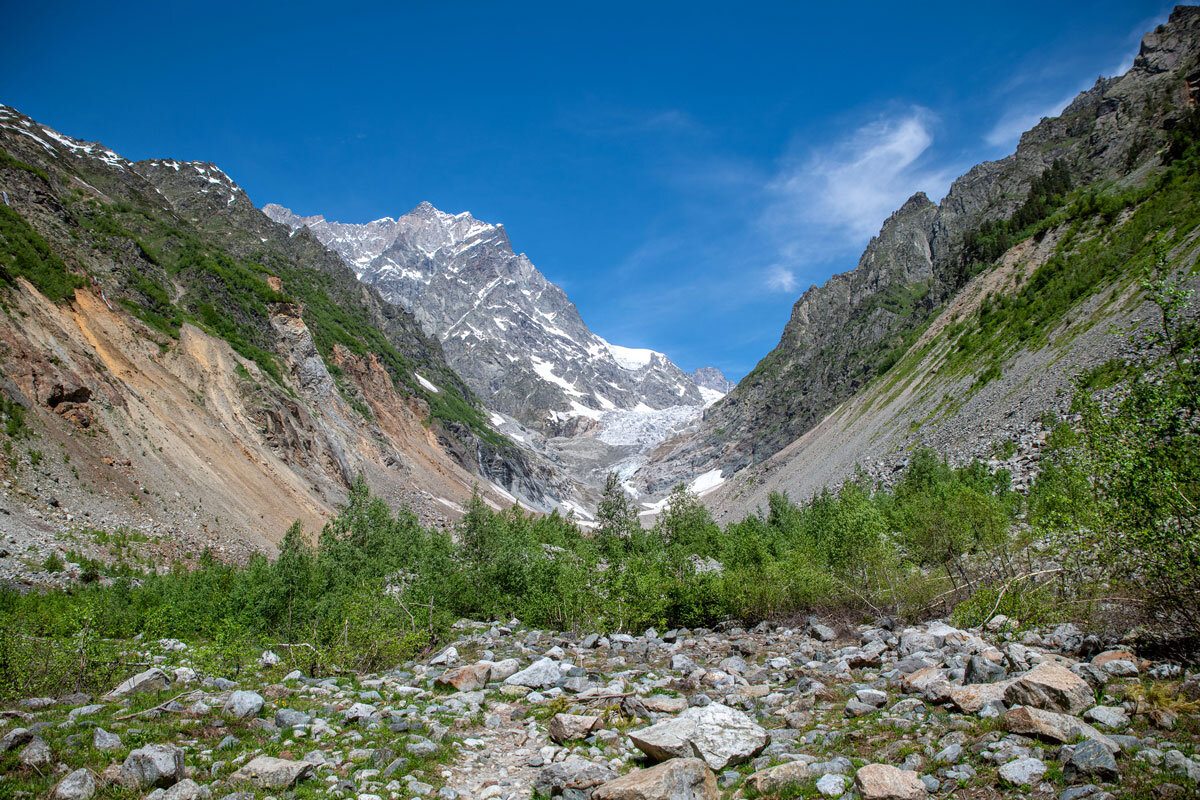 Ледник Чалаади, Сванетия , Грузия. - Дина Евсеева