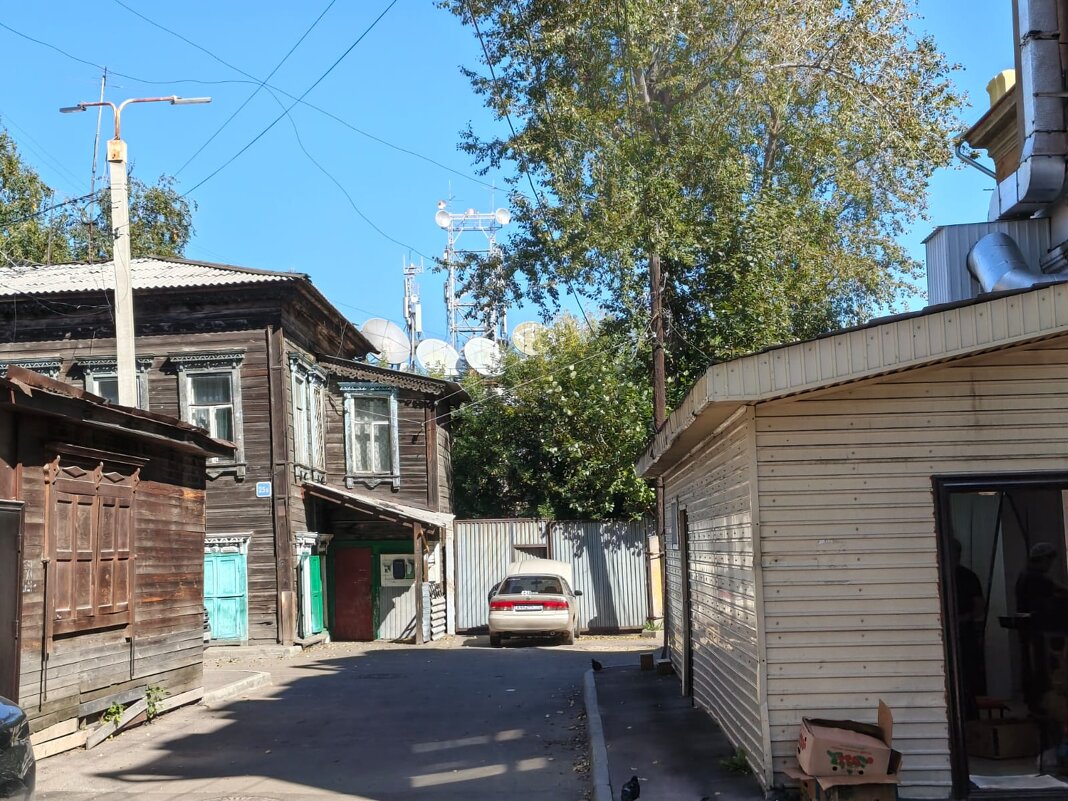 В центре Иркутска. - Андрей Макурин