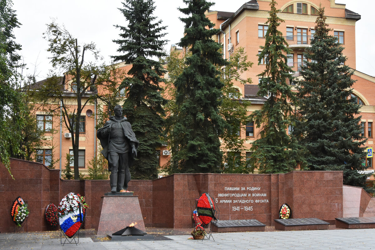 Московская область. Город Звенигород. Вечный огонь. - Наташа *****