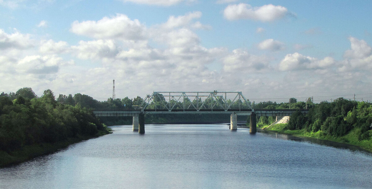 Ж/д мост через реку Сясь - Александр Ильчевский Ж/д мост через реку Сясь - Александр Ильчевский