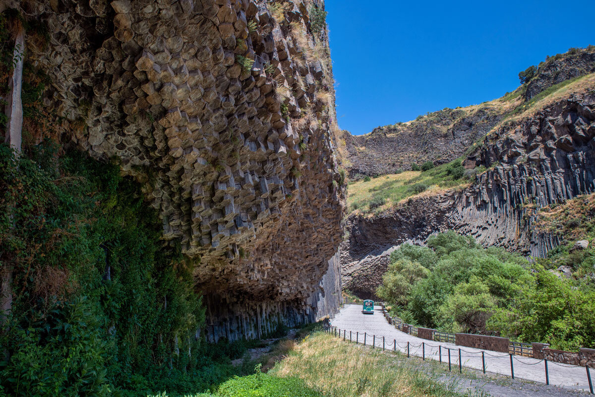 "Базальтовый орган" или Симфония камней, Гарни, Армения. - Дина Евсеева "Базальтовый орган" или Симфония камней, Гарни, Армения. - Дина Евсеева