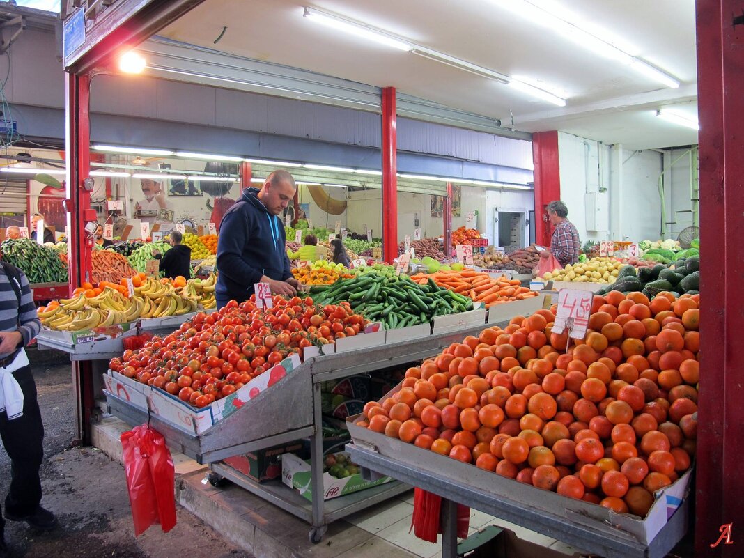 Зеленый базар в Тель-Авиве - Аркадий Басович