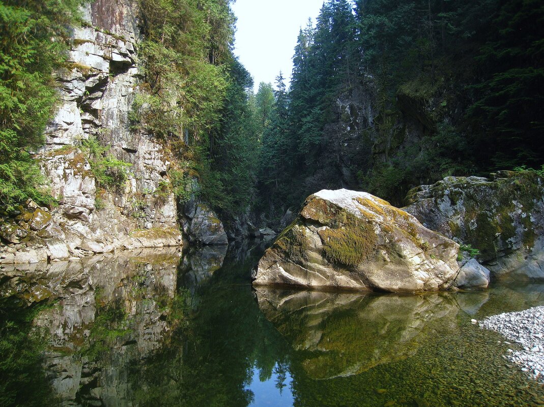 На реке Капилано, в Канаде. - unix (Илья Утропов) На реке Капилано, в Канаде. - unix (Илья Утропов)