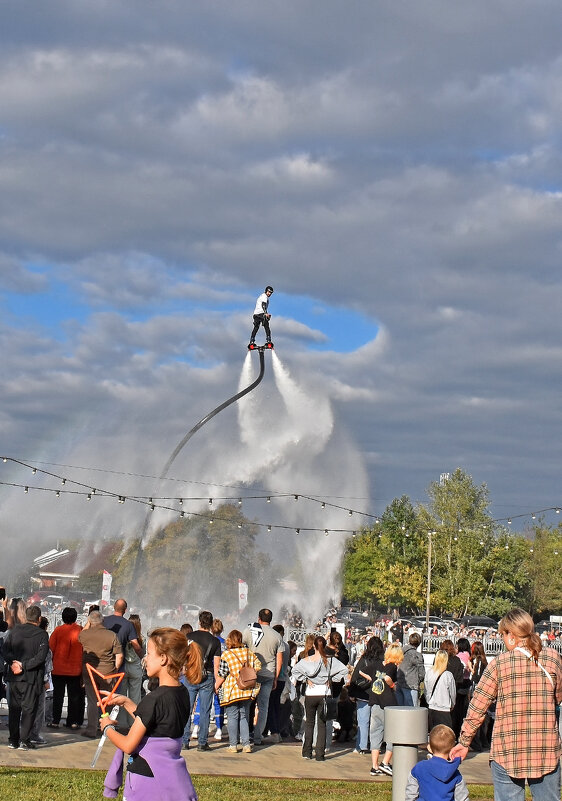 Водное шоу. - Валентина  Нефёдова 