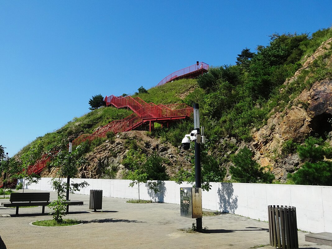 Сопка Бурачка. Подъём на смотровую площадку - Лидия Бусурина