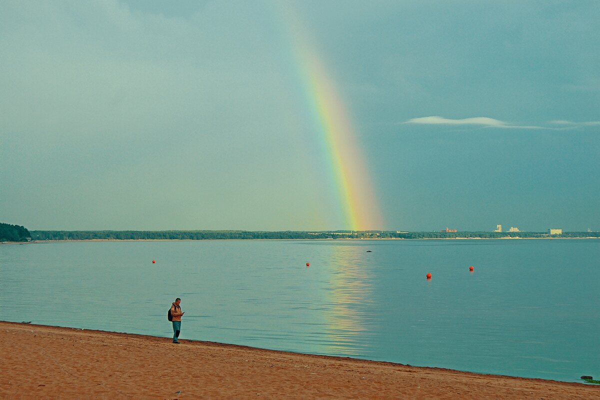 Финский залив после дождя - Леонид leo