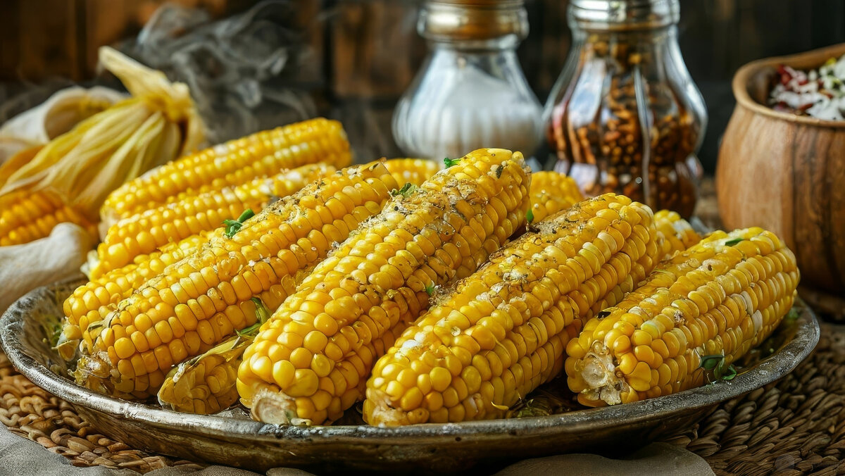 Натюрморт с кукурузой - Игорь Волков