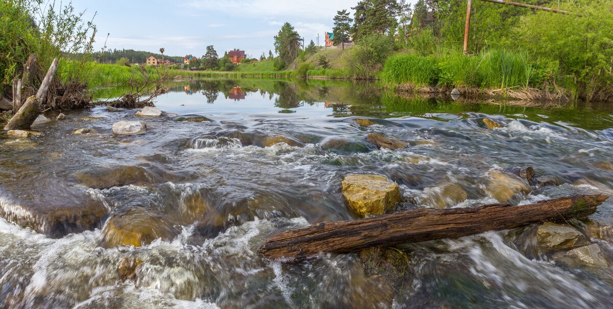 Утро на реке Миасс. - Алексей Трухин